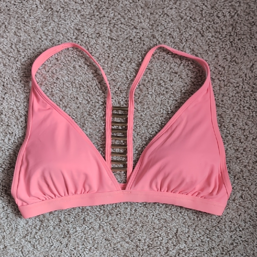 Vince Camuto Pink Bikini Top